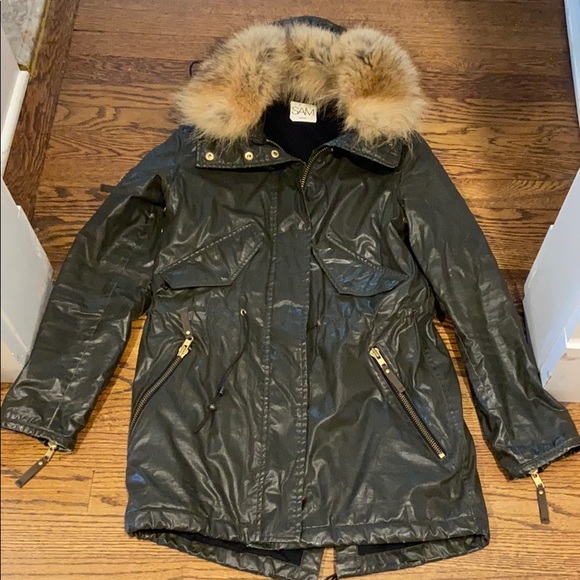 sam coats with fur